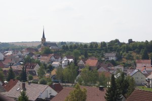 Blick über Güntersleben